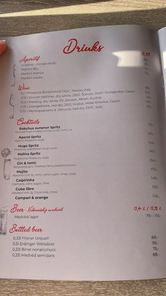 Menu_Bakchus Restaurant & Café_Špindlerův Mlýn_image_1