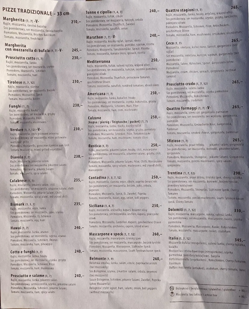 Menu_Pizzeria Belmonte_Špindlerův Mlýn_image_4