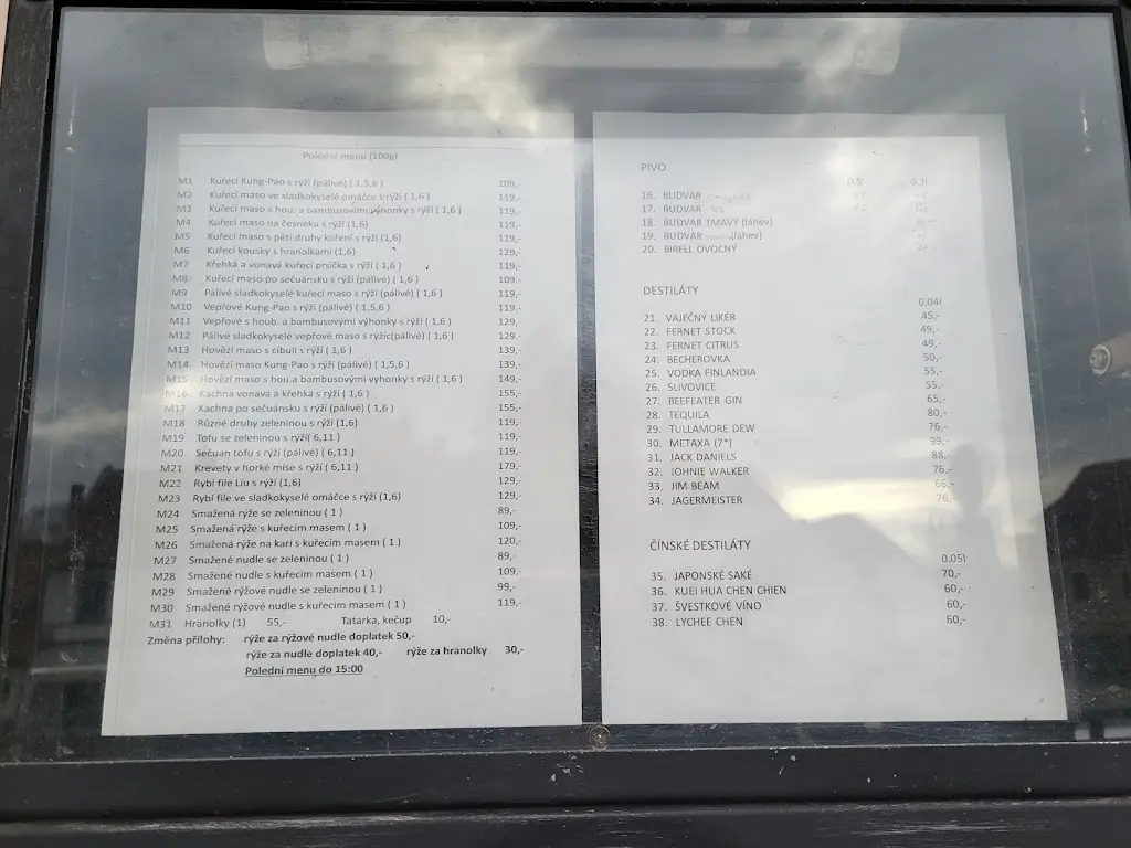 Menu_Beijing Shanghai Čínská restaurace京沪飯店_Hluboká nad Vltavou_image_1