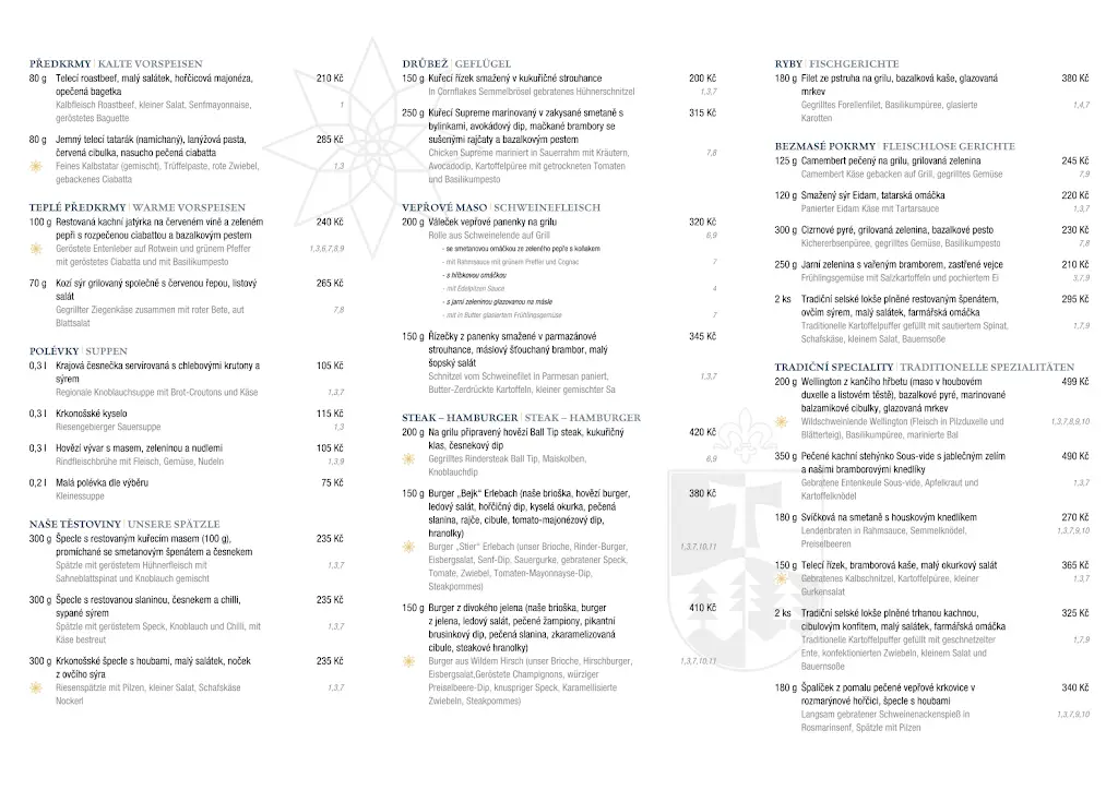 Menu_Restaurace Erlebachova bouda_Špindlerův Mlýn_image_1