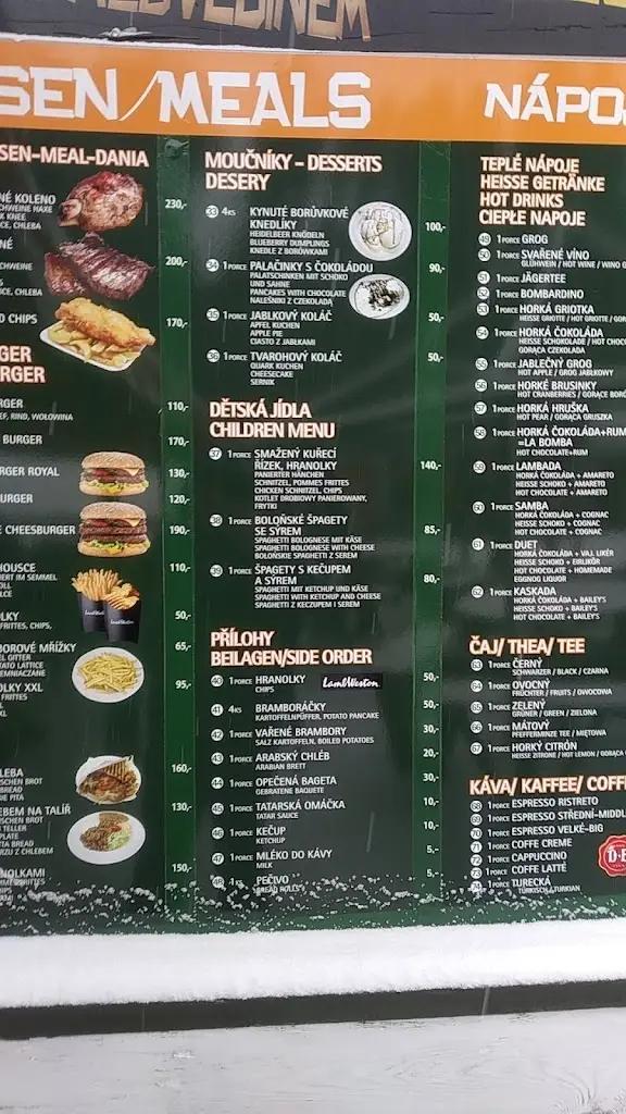 Menu_Bufet & Restaurant Pod Medvědínem_Špindlerův Mlýn_image_4