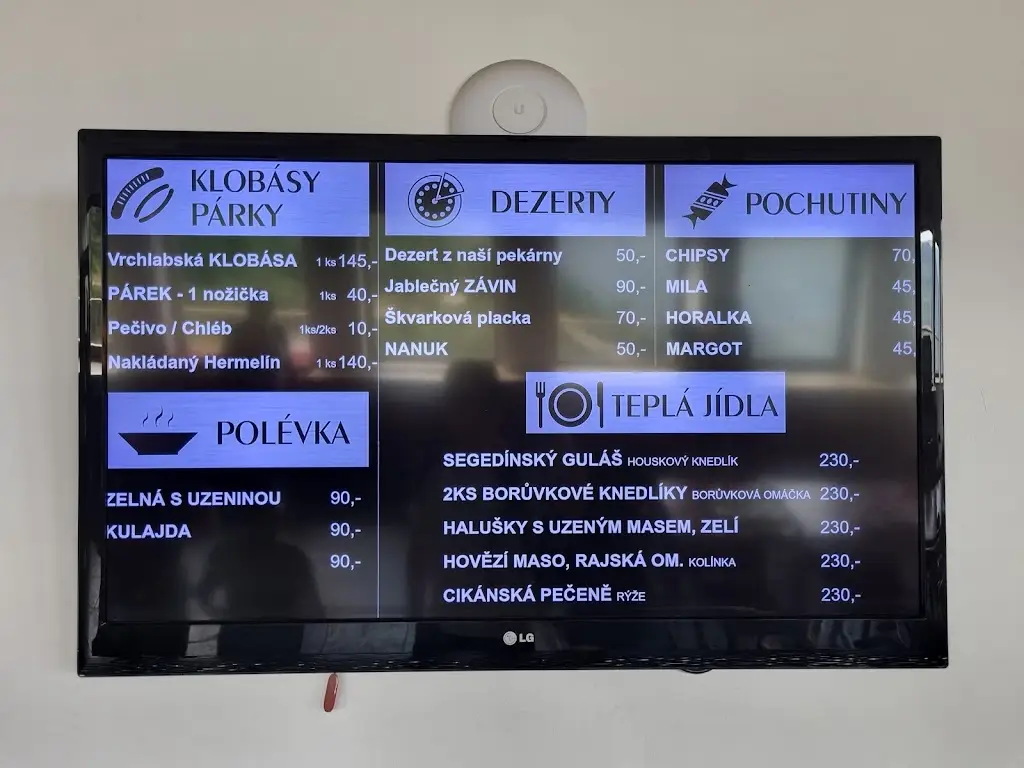 Menu_Restaurace a Bufet - Labská Bouda_Špindlerův Mlýn_image_2