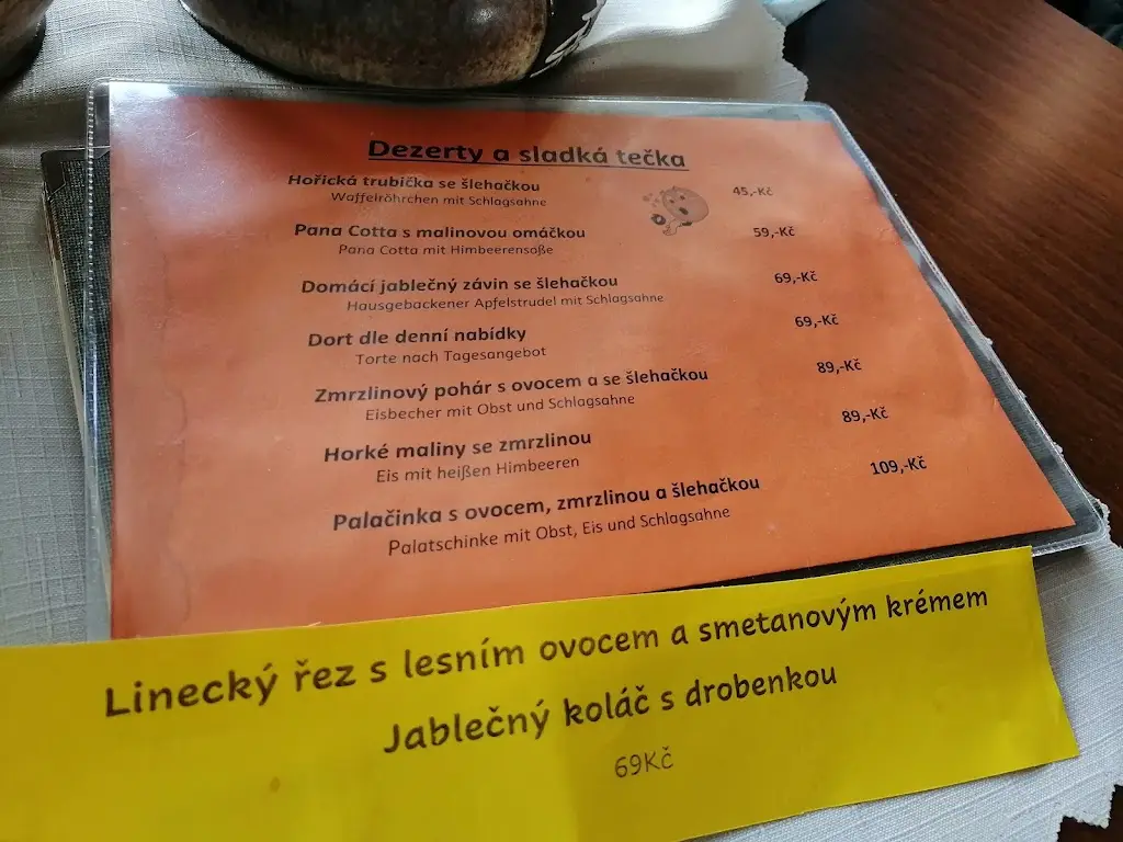 Menu_Restaurace Skalka_Benecko_immagine_1
