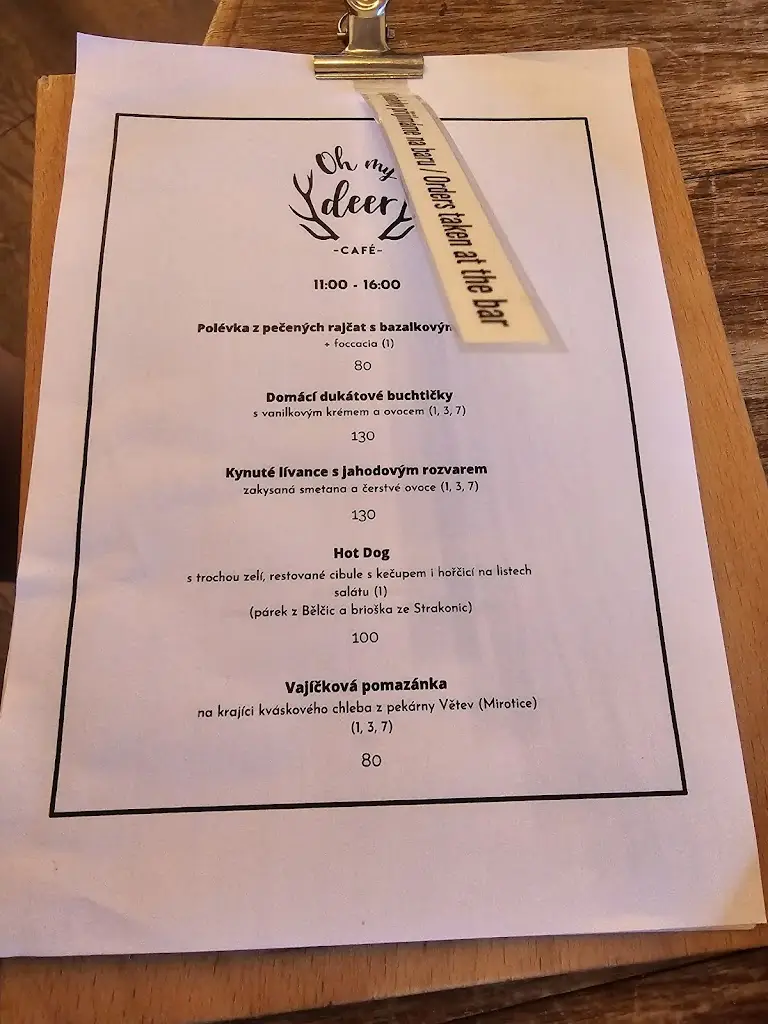 Menu_Oh My Deer Café_Blatná_image_4