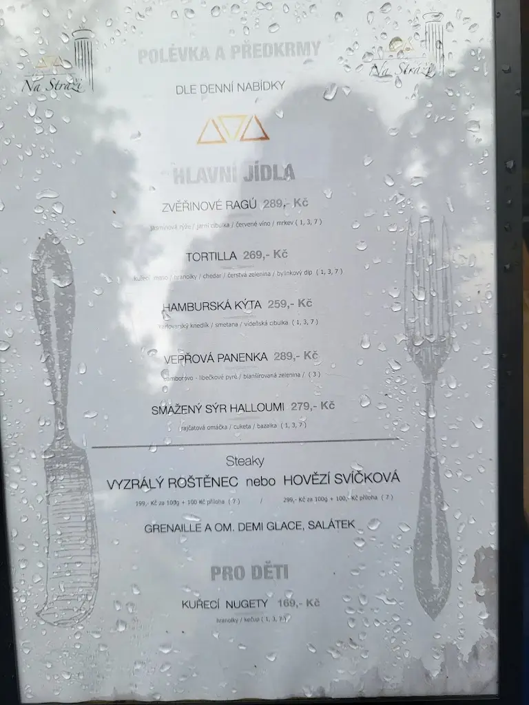 Menu_The Guard House & Observation Tower_Cvikov_image_1