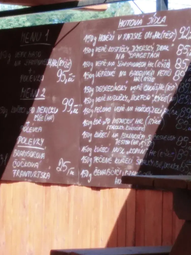 Menu_Restaurace U komína_Chrastava_image_4