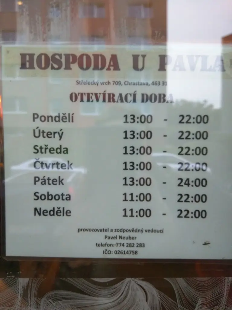Menu_Restaurace u Pavla_Chrastava_image_2