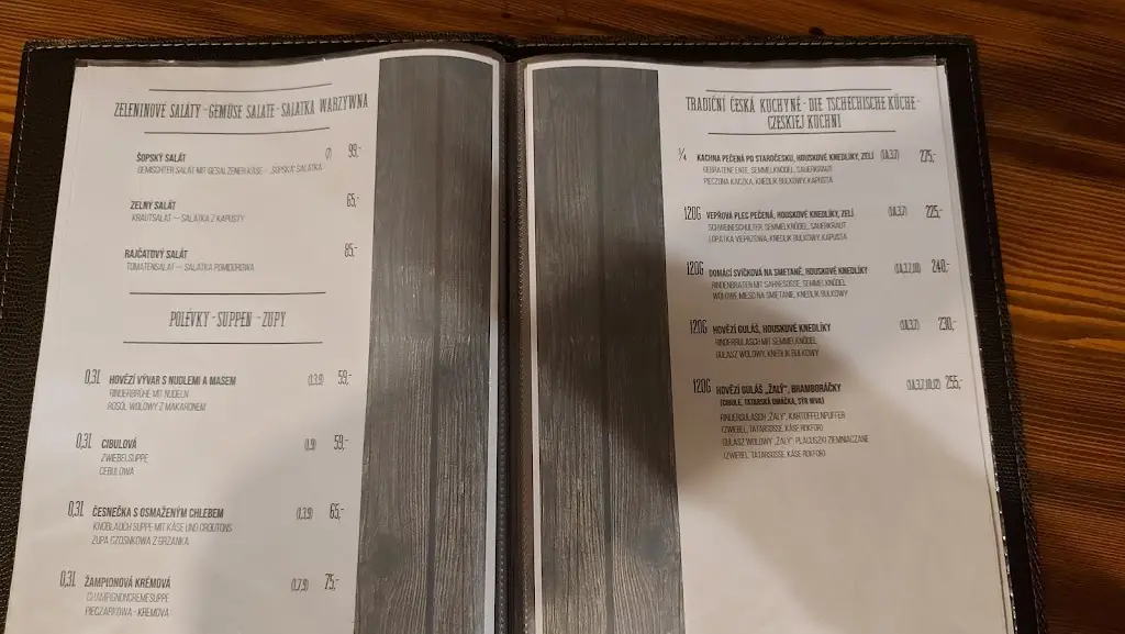 Menu_Motorest Kalan_Vrchlabí_immagine_2