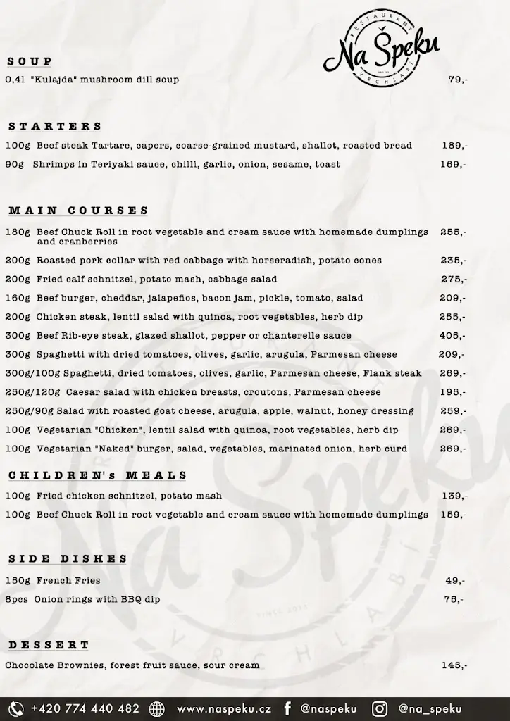 Menu_Na Špeku_Vrchlabí_image_2