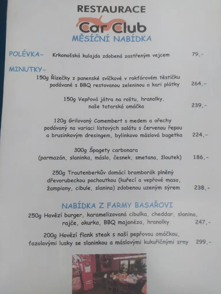 Menu_Restaurace Car Club_Vrchlabí_image_3