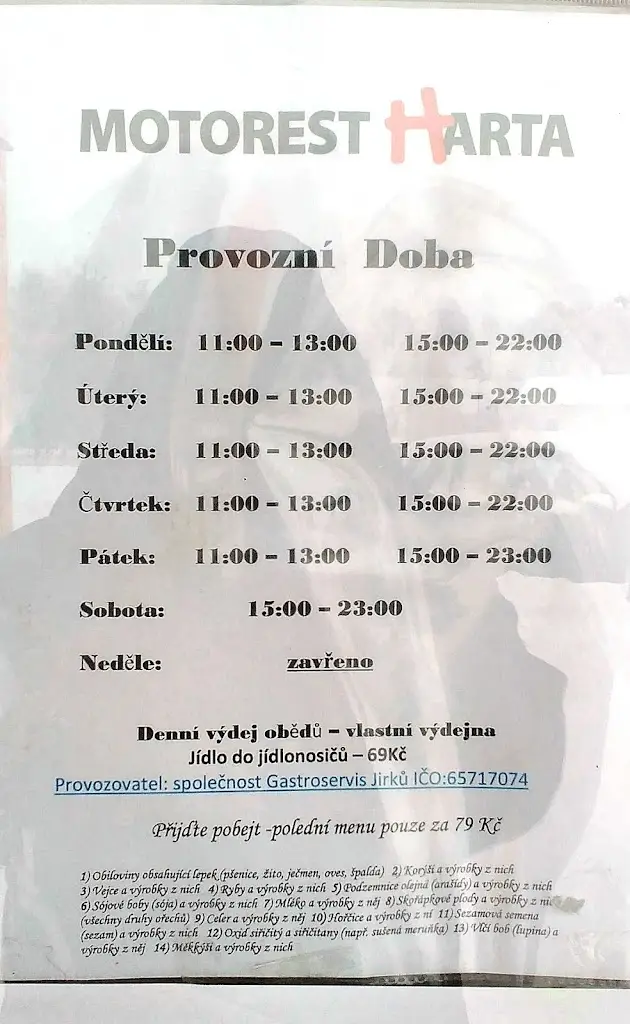 Menu_Motorrest Restaurant_Vrchlabí_immagine_1