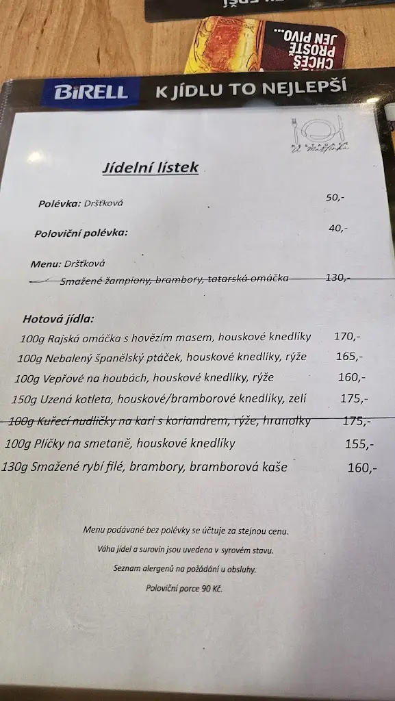 Menu_Restaurace U Martínků_Horní Stropnice_image_1