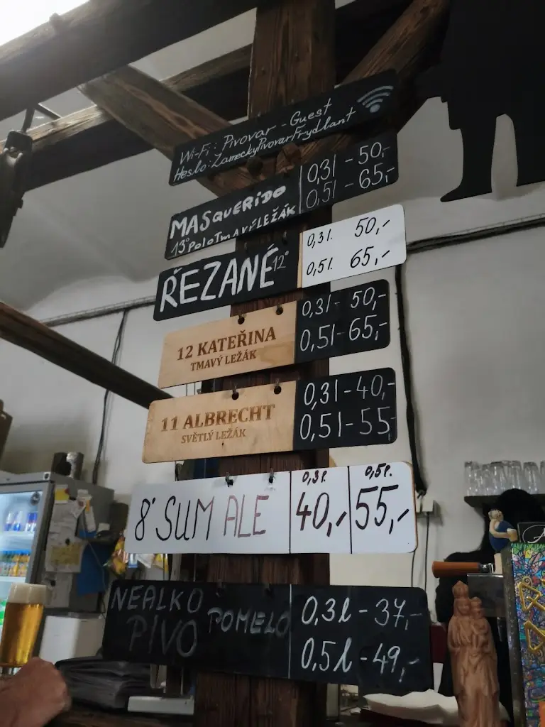 Menu_Albrecht Brewery_Frýdlant_image_1