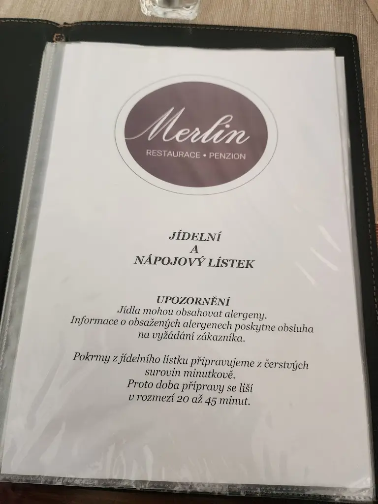 Menu_Restaurace a penzion Merlin_Frýdlant_image_3