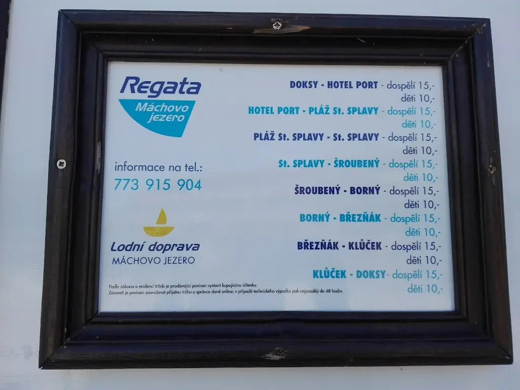 Menu_Kiosek u přístaviště_Doksy_immagine_3