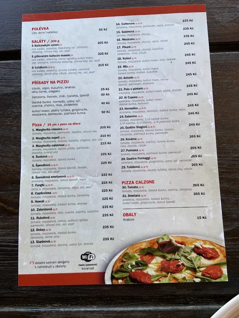 Menu_Kovárna del Lago_Doksy_image_4