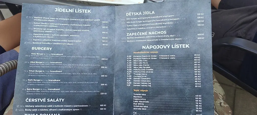 Menu_Penzion star a hozy bistro_Doksy_image_1
