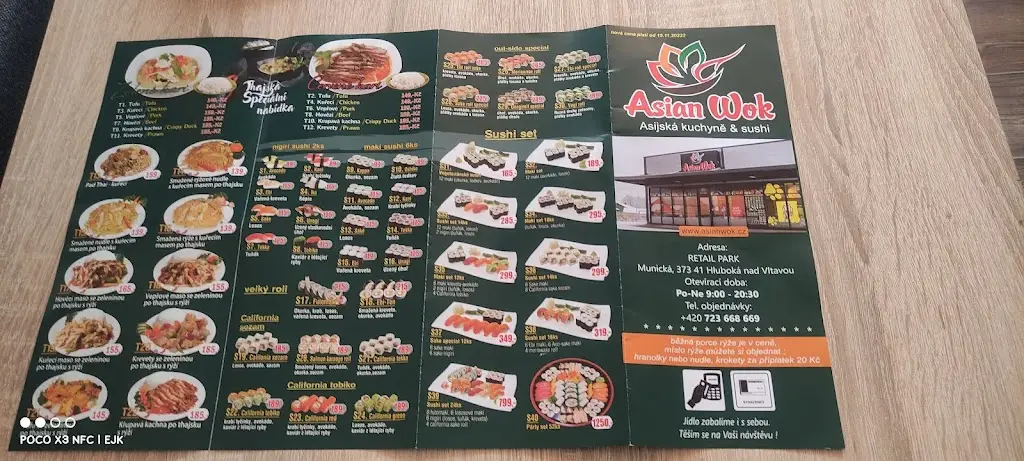 Eli Johan_Asijská restaurace Asian Wok_Hrdějovice_review