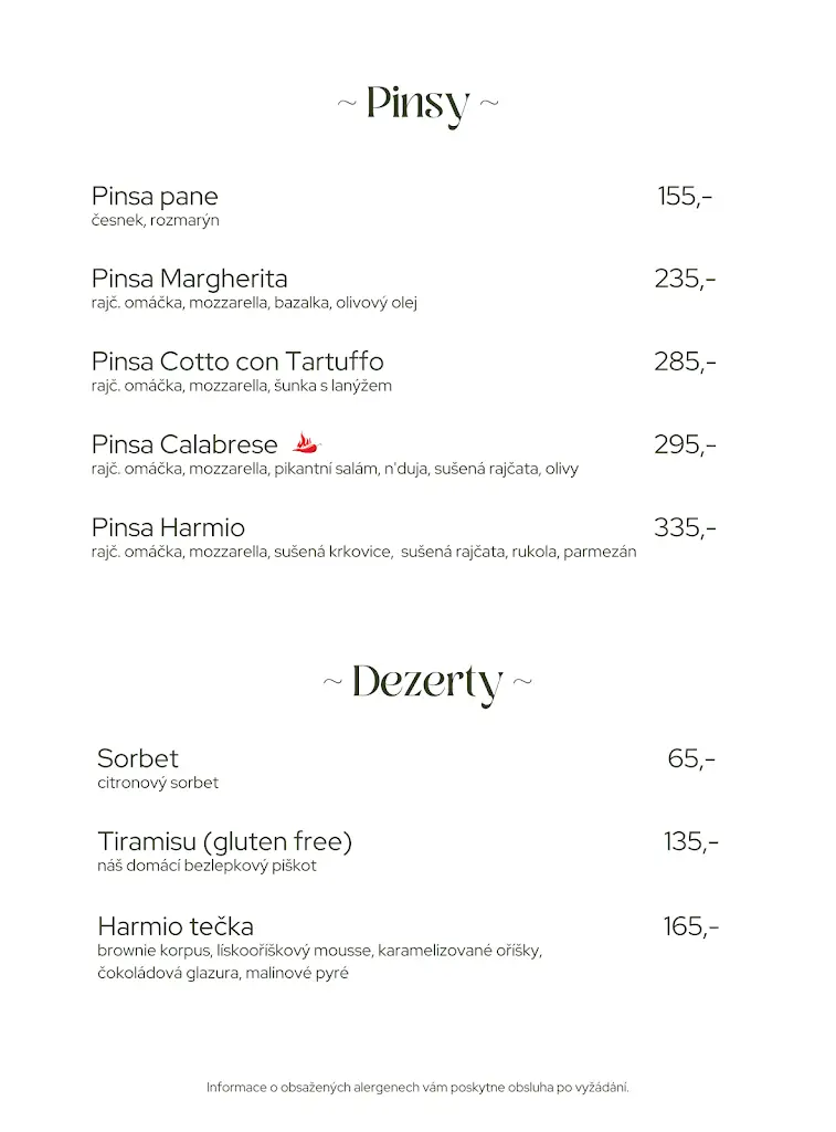 Menu_Harmio Restaurant & Cafe & Market_Hrdějovice_image_3