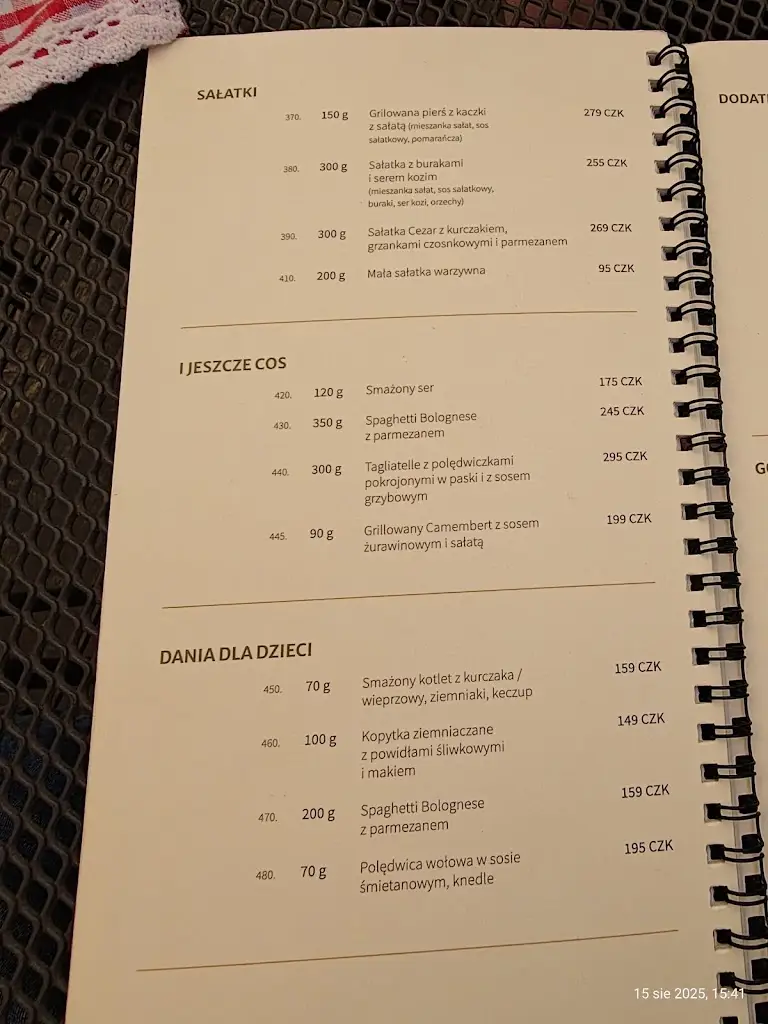 Menu_Restaurace Harrachov | U Dvou kocourů_Harrachov_image_1