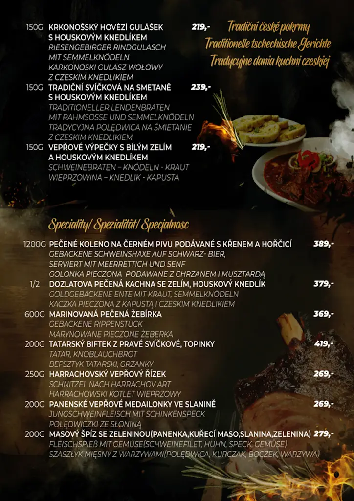 Menu_Restaurant & Pension U Studny_Harrachov_image_3