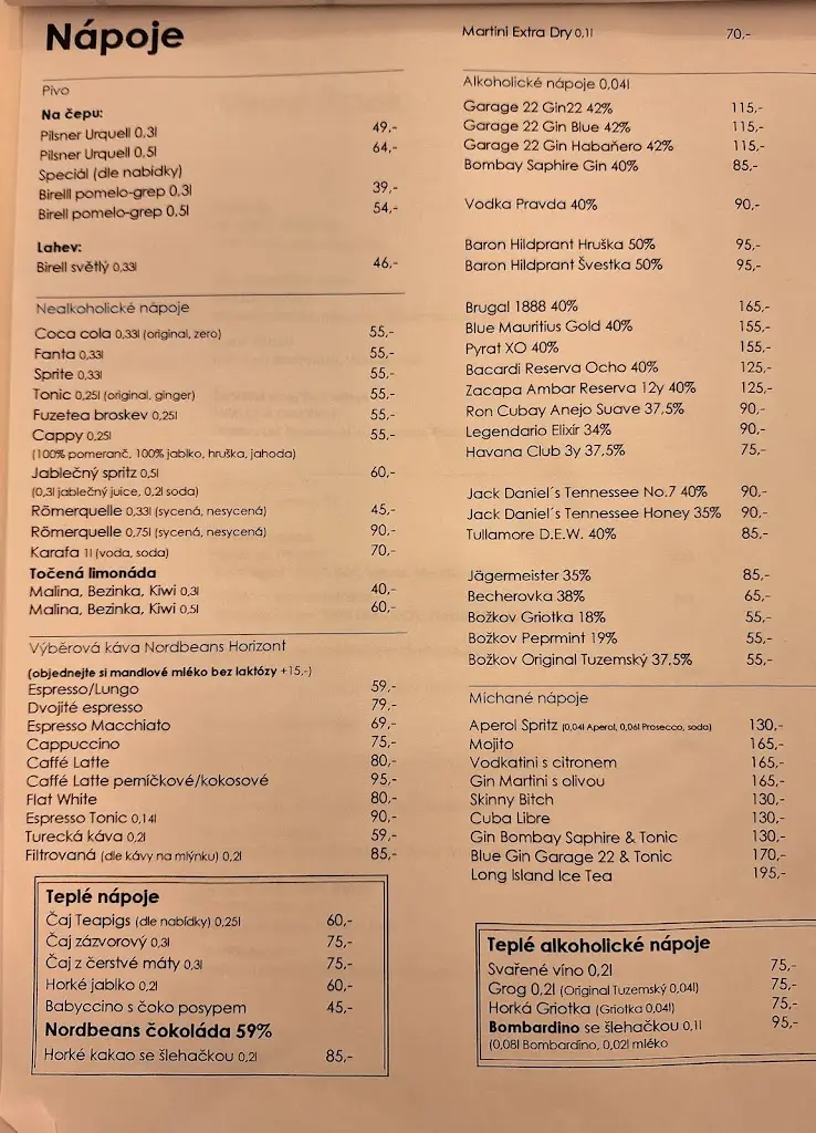 Menu_Double N Harrachov_Harrachov_image_2