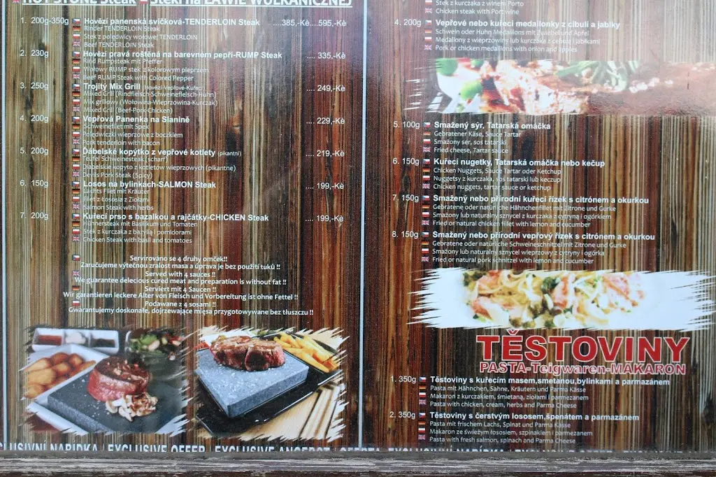 Menu_Restaurace a Pension Pod Čerťákem_Harrachov_image_3