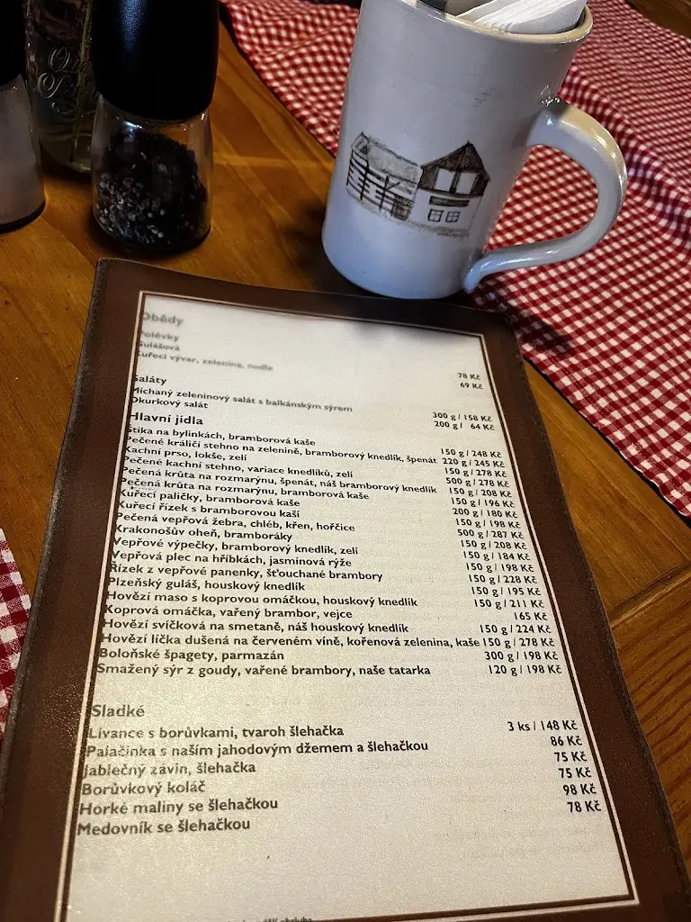 Menu_Roubenka Pension_Harrachov_image_3