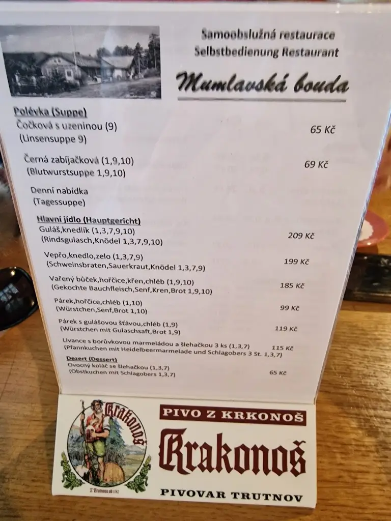 Menu_Mumlavská Bouda_Harrachov_image_1