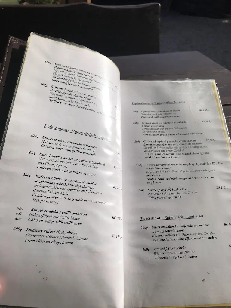 Menu_Restaurant Rotunda_Harrachov_image_3