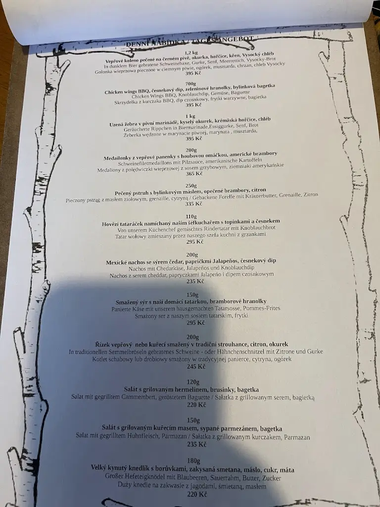 Menu_Pivovar Novosad_Harrachov_immagine_3