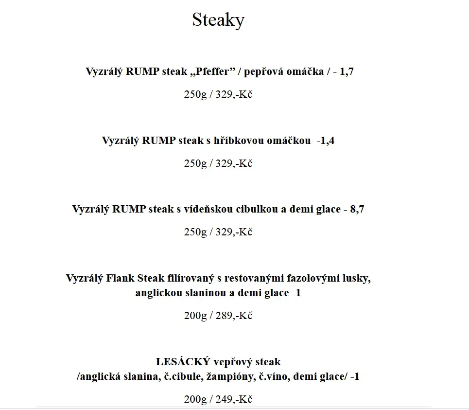 Menu_Restaurace U Harracha_Harrachov_image_1