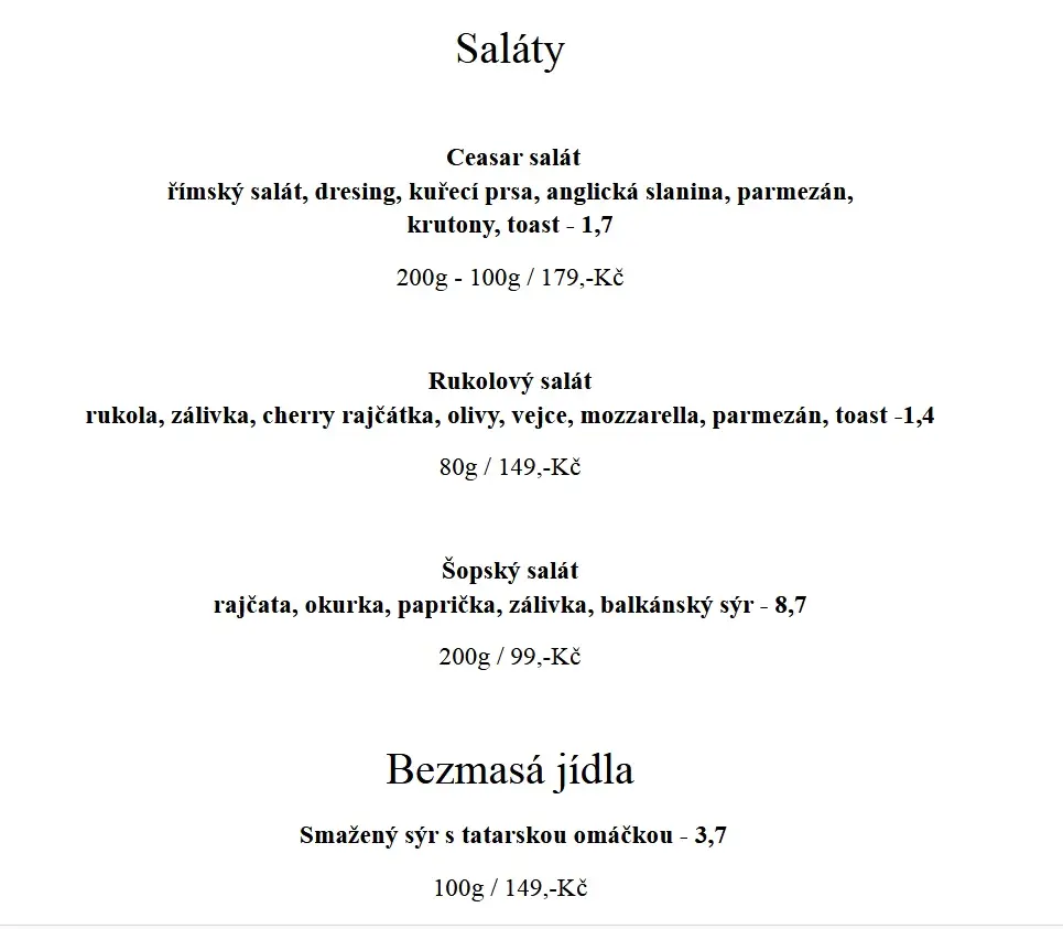 Menu_Restaurace U Harracha_Harrachov_image_3