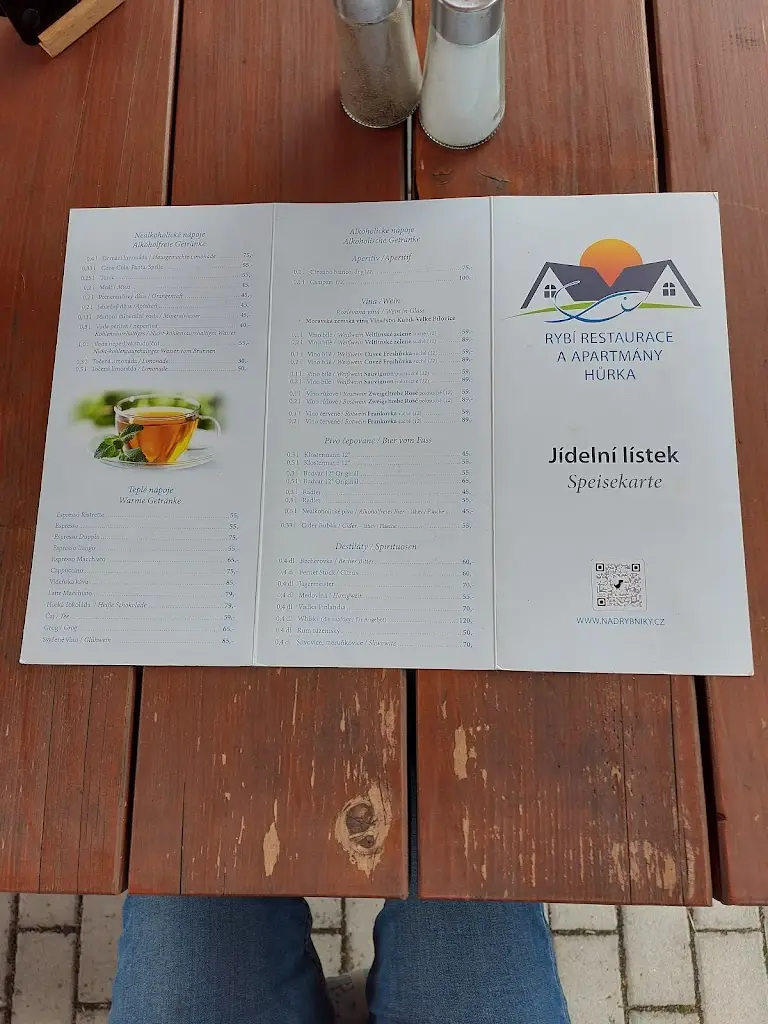 Menu_Rybí restaurace a apartmány Hůrka_Horní Planá_immagine_2