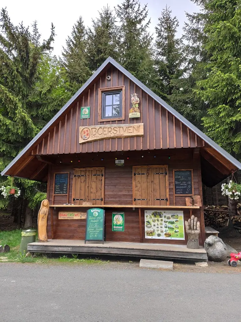 Van Van_Občerstvení, INFOCENTRUM , Ručičky kiosek_Harrachov_review