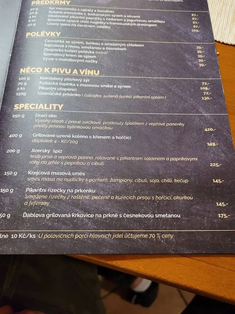 Menu_Steak Pub U Medvěda_Jablonec nad Jizerou_image_3