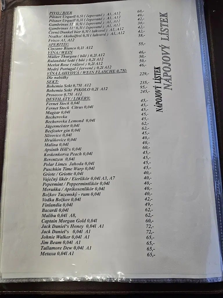 Menu_Street Corner Restaurant_Hrádek nad Nisou_immagine_1