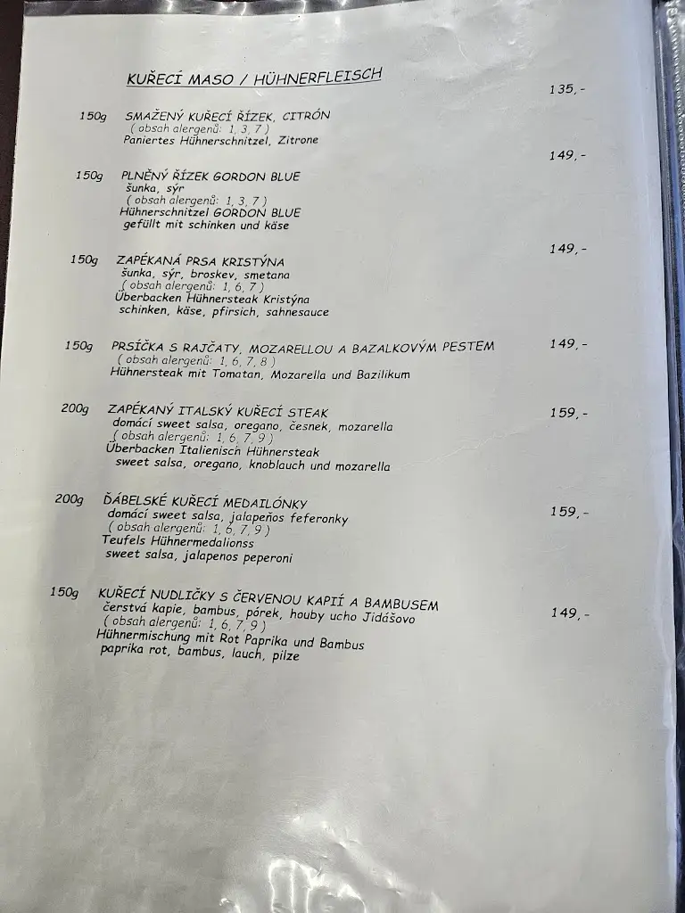 Menu_Street Corner Restaurant_Hrádek nad Nisou_immagine_4