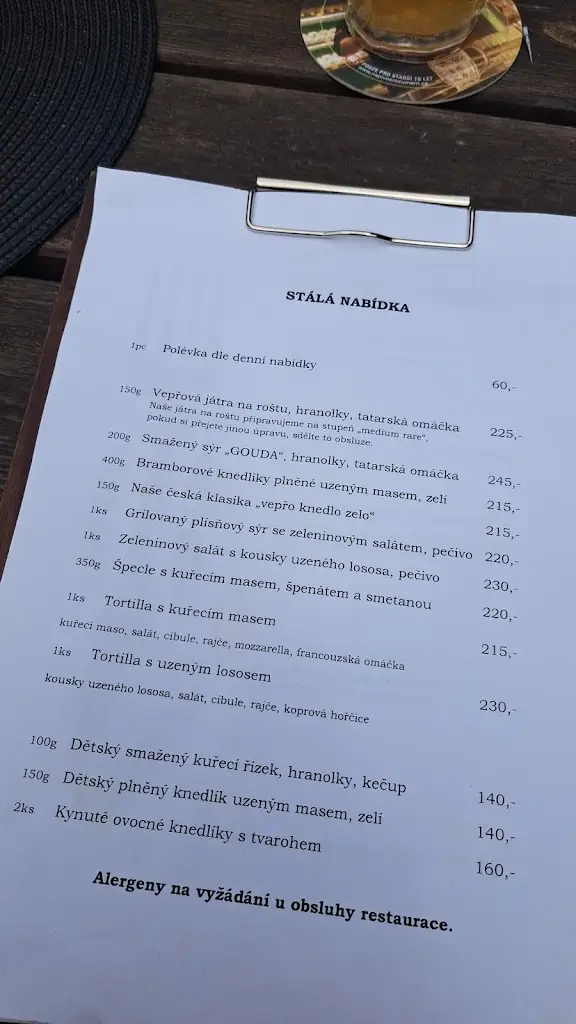 Menu_Funy bistro_Horní Planá_image_1