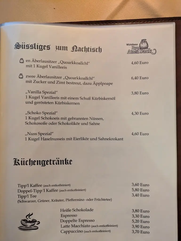 Menu_The Old Bag Inn_Hrádek nad Nisou_image_3