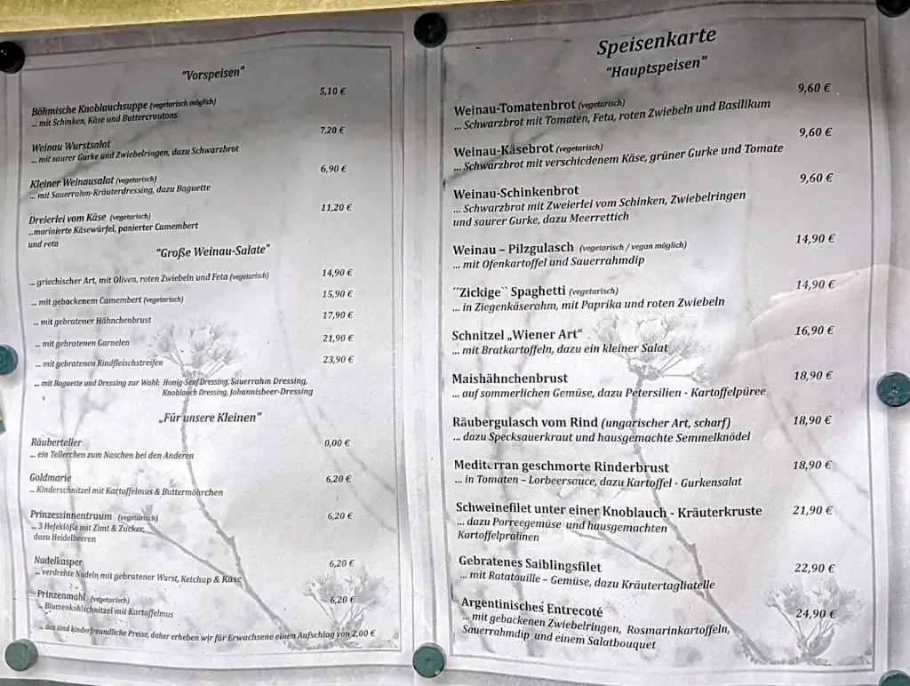 Menu_The Weinau Inn_Hrádek nad Nisou_immagine_1