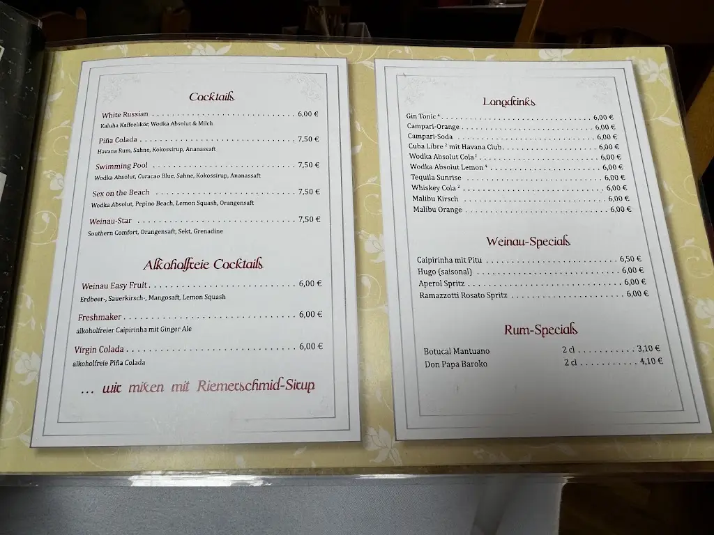 Menu_The Weinau Inn_Hrádek nad Nisou_immagine_4