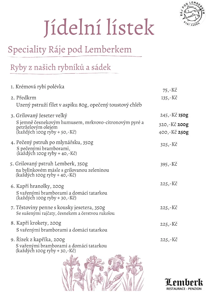 Menu_Restaurace a penzion Lemberk_Jablonné v Podještědí_image_3