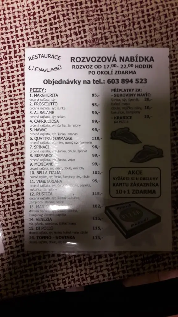 Menu_Restaurace U Pavlasů_Kamenický Šenov_image_4