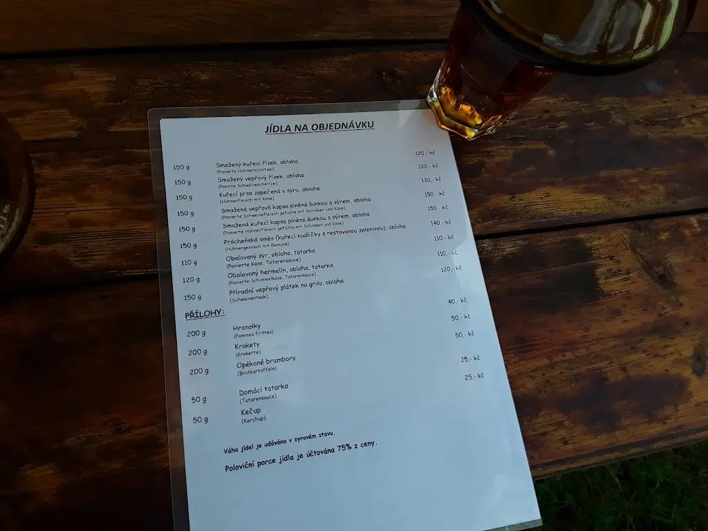 Menu_MOTOREST U KONĚ_Kamenický Šenov_image_2