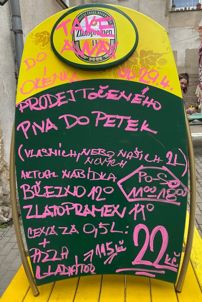 Menu_Restaurace U Báby_Kamenický Šenov_image_1