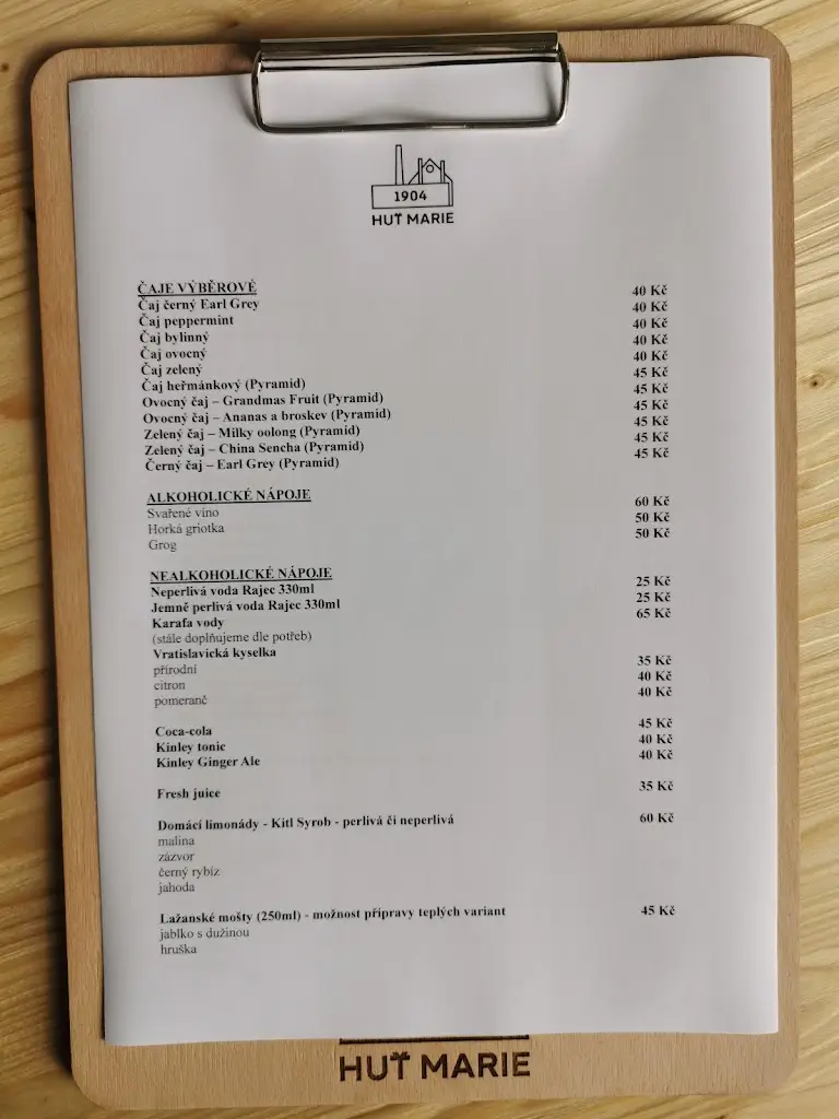 Menu_Huť Marie 1904_Josefův Důl_image_1