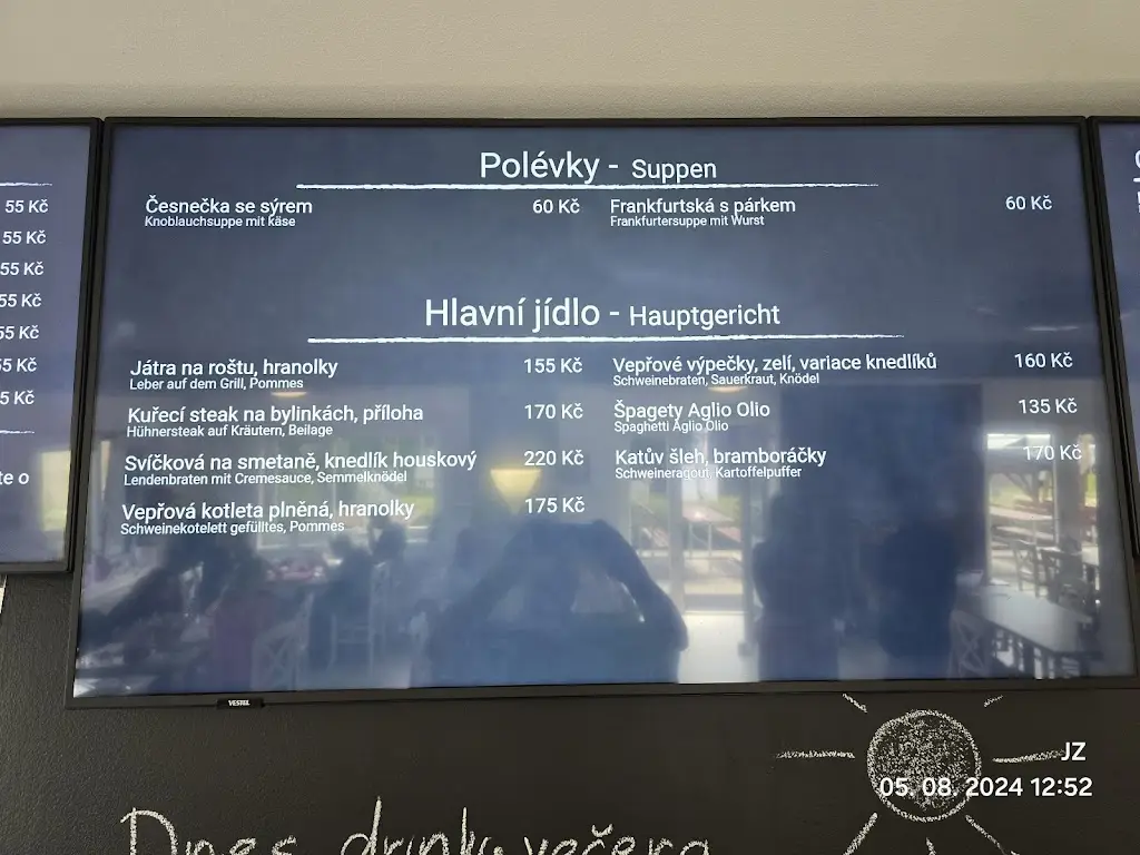 Menu_Bistro Cafe DAJA_Horní Planá_immagine_2