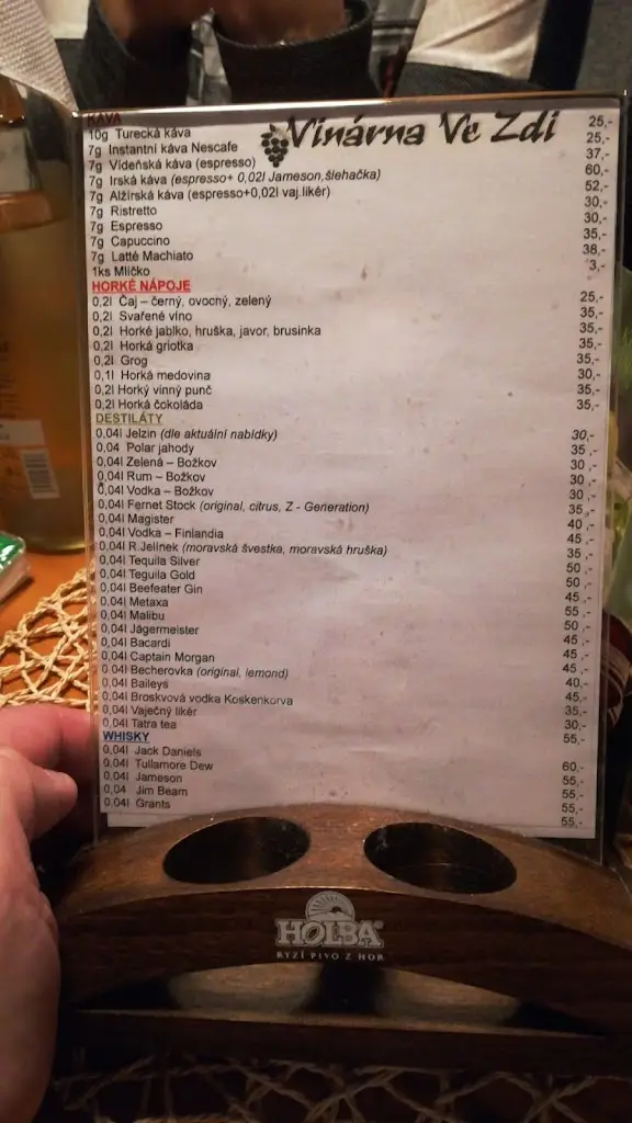 Menu_Wine Bar In the Wall_Jilemnice_image_1