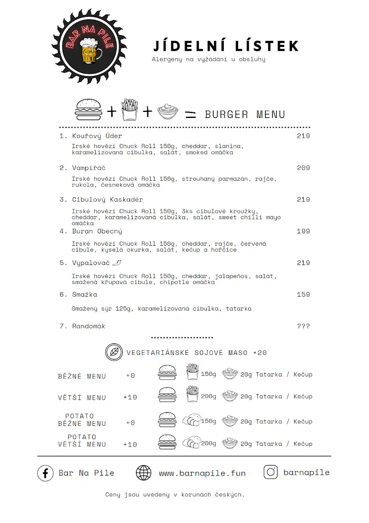 Menu_Bar Na Pile_Lomnice nad Popelkou_image_2